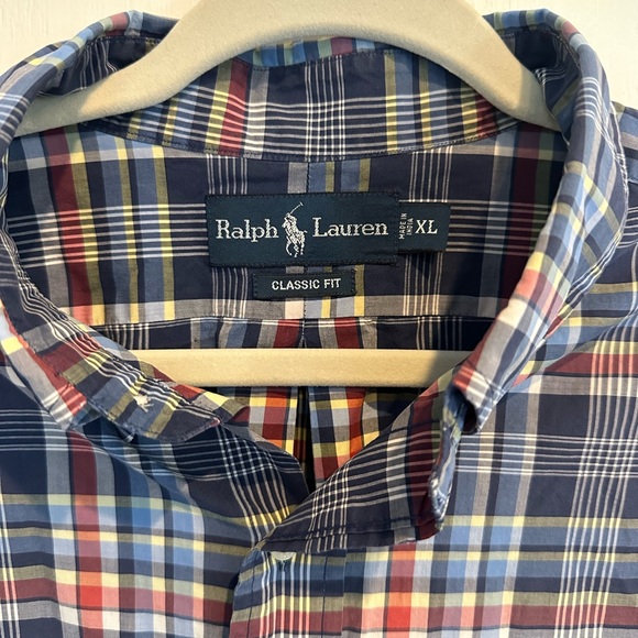 Ralph Lauren short sleeve button shirt size XL - Picture 3 of 4